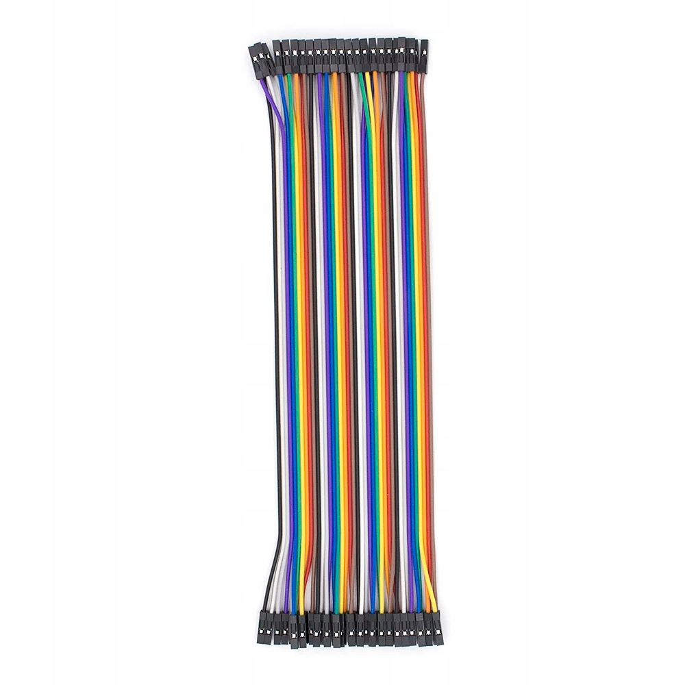 Przewody arduino 40 sztuk 20cm męsko-męskie, M-M płytki stykowe — zdjęcie produktu