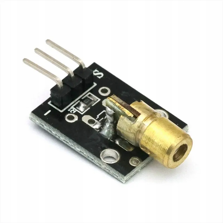 Moduł laserowy KY-008 650nm 5V Arduino ESP Raspberry Pi DIY — zdjęcie produktu