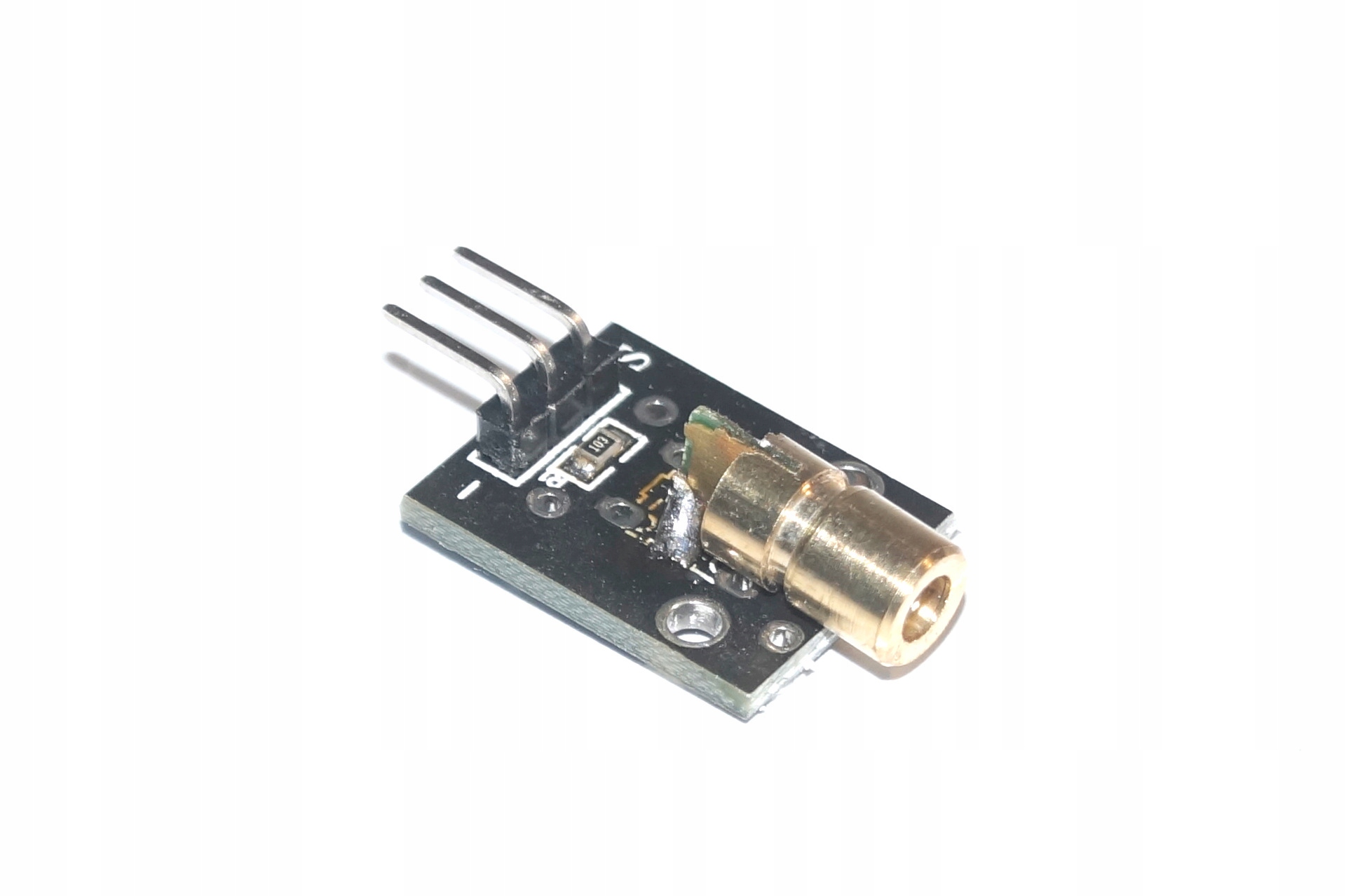 Moduł laserowy KY-008 650nm 5V Arduino ESP Raspberry Pi DIY — zdjęcie produktu