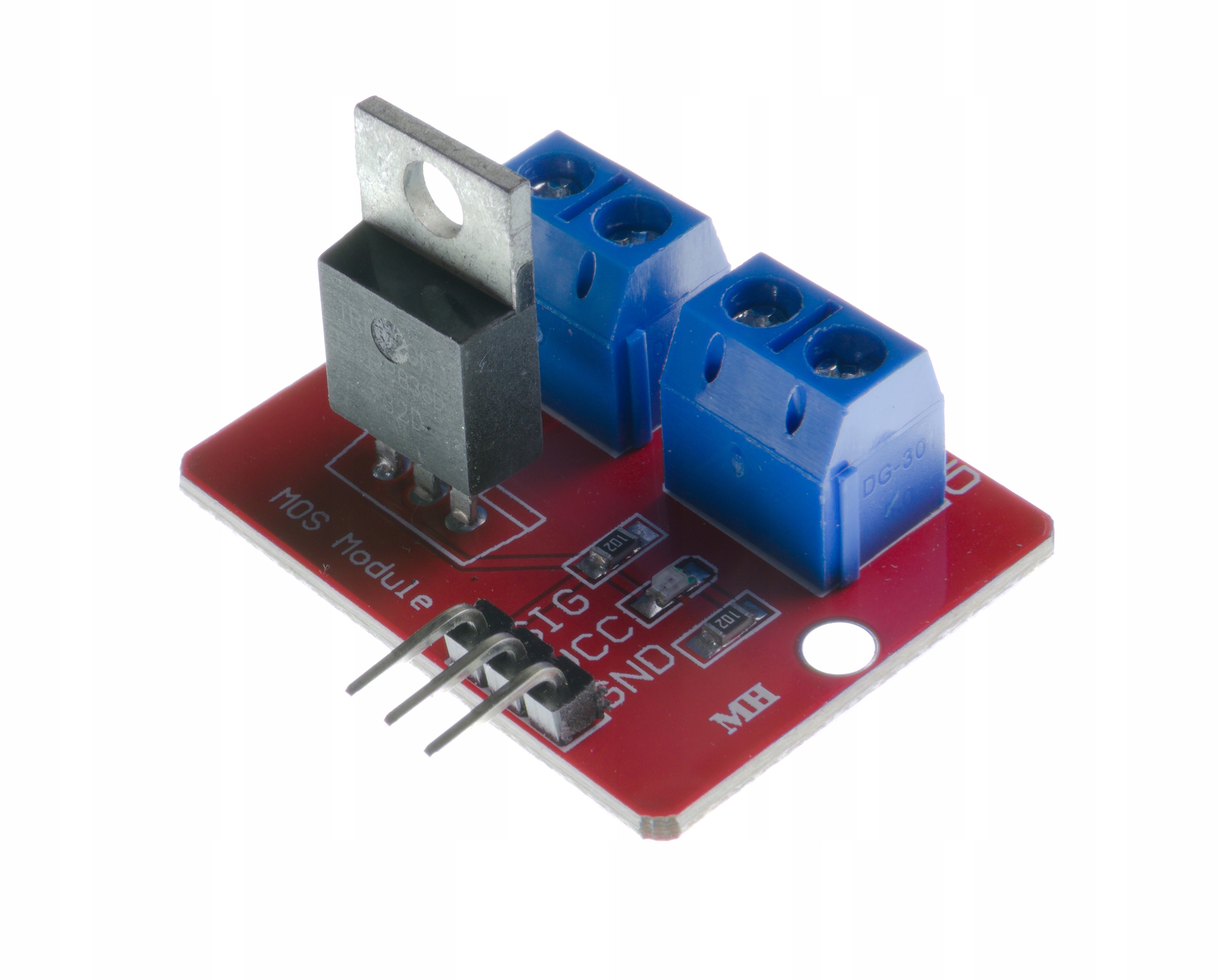 IMZ Moduł MOSFET IRF520 PWM zamiast przekaźnika dla ESP32 Arduino Raspberry — zdjęcie produktu