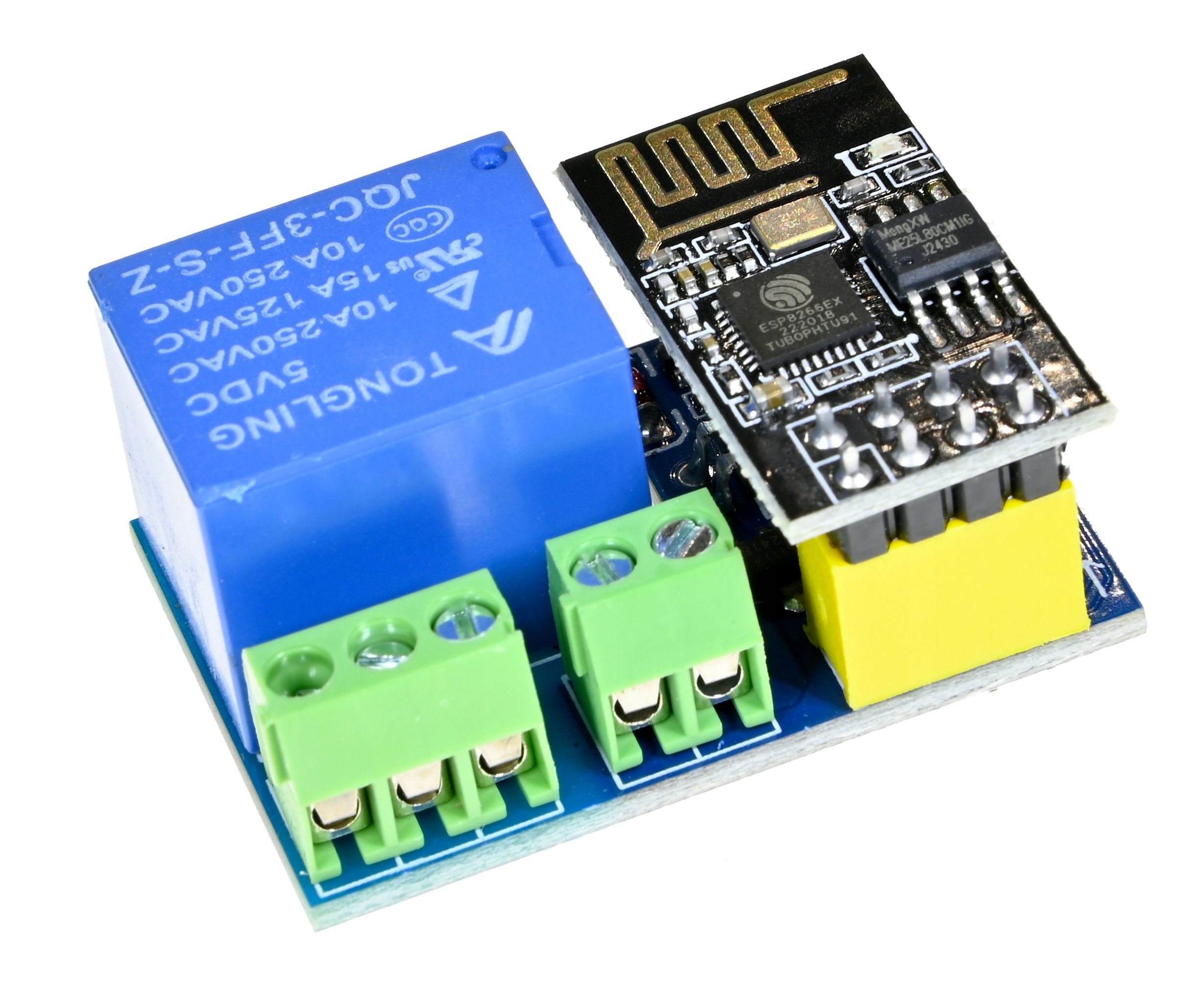 IMZ Moduł przekaźnika WiFi ESP8266 230V 10A ESP-01S — zdjęcie produktu