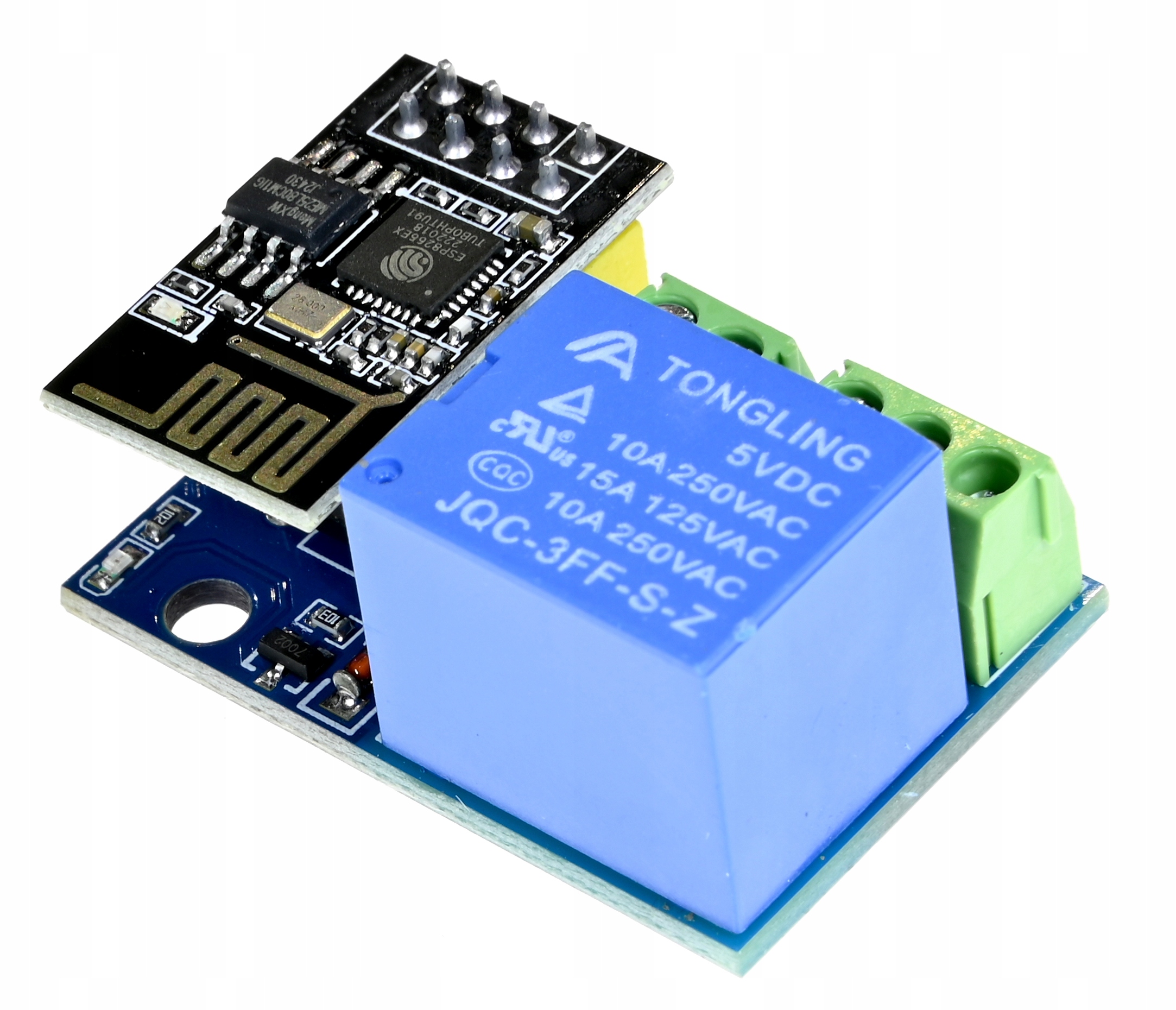 IMZ Moduł przekaźnika WiFi ESP8266 230V 10A ESP-01S — zdjęcie produktu