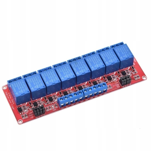 Moduł przekaźnika 5V 10A 8-kanałowy L/H ARK Arduino Raspberry Pi