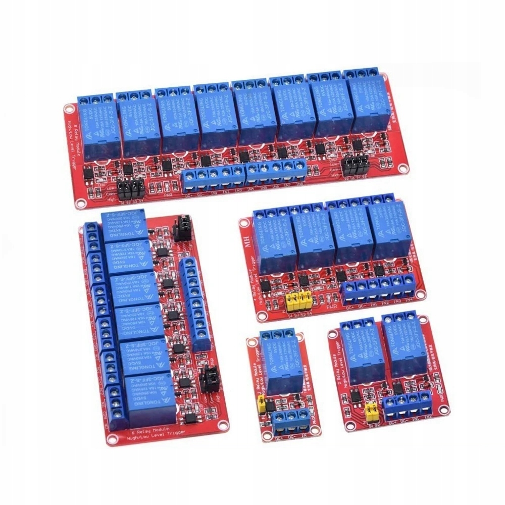 Moduł przekaźnika 5V 10A 8-kanałowy L/H ARK Arduino Raspberry Pi — zdjęcie produktu