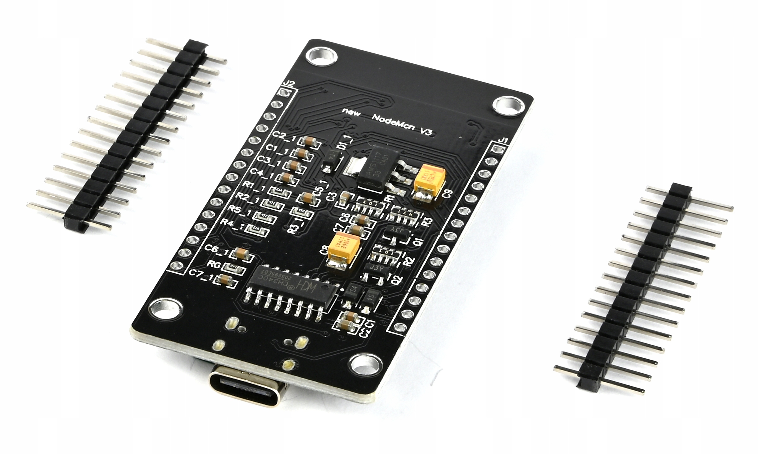 IMZ ESP8266 NodeMCU OLED 0.96" USB-C żółto-niebieski — zdjęcie produktu