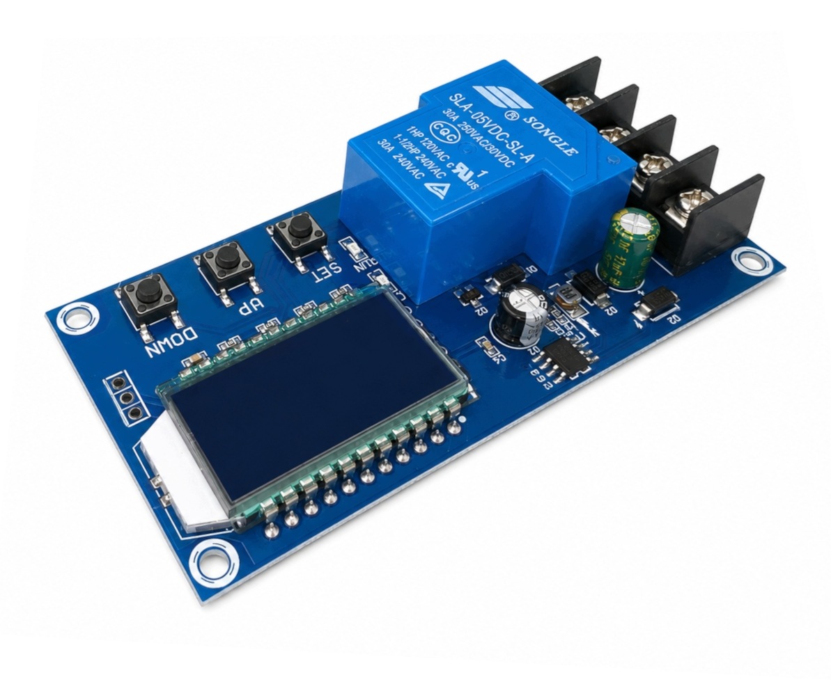 IMZ Moduł ładowania akumulatora HCW-L30A 6-60V 30A LCD UART — zdjęcie produktu