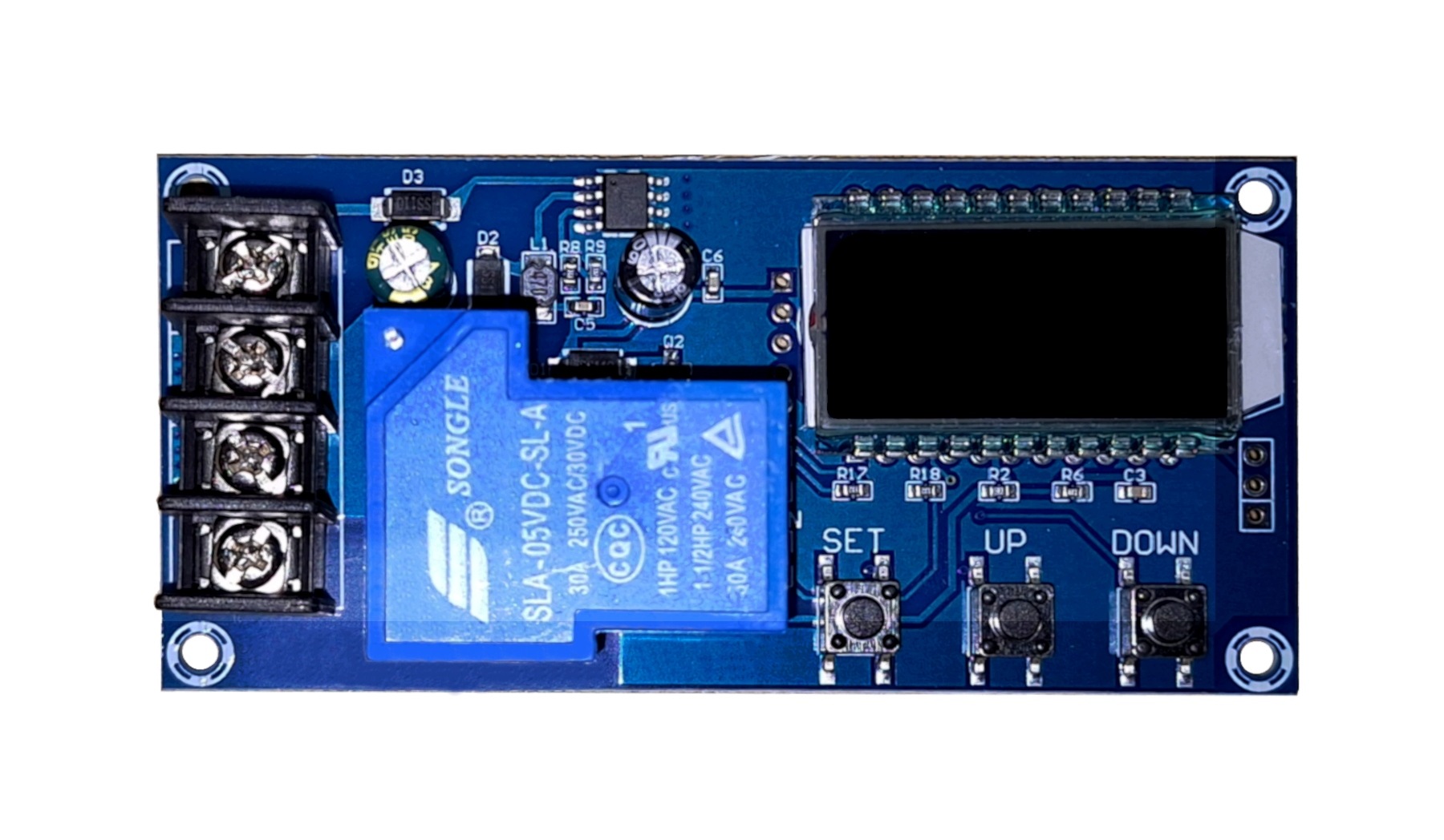 IMZ Moduł ładowania akumulatora HCW-L30A 6-60V 30A LCD UART — zdjęcie produktu