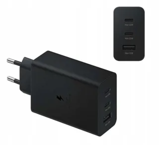 Litte Ładowarka sieciowa USB+2XTYP-C 65W (45) PD PPS Czarny EP-T6530