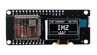 IMZ Płytka deweloperska ESP32 OLED 0.96" Biały