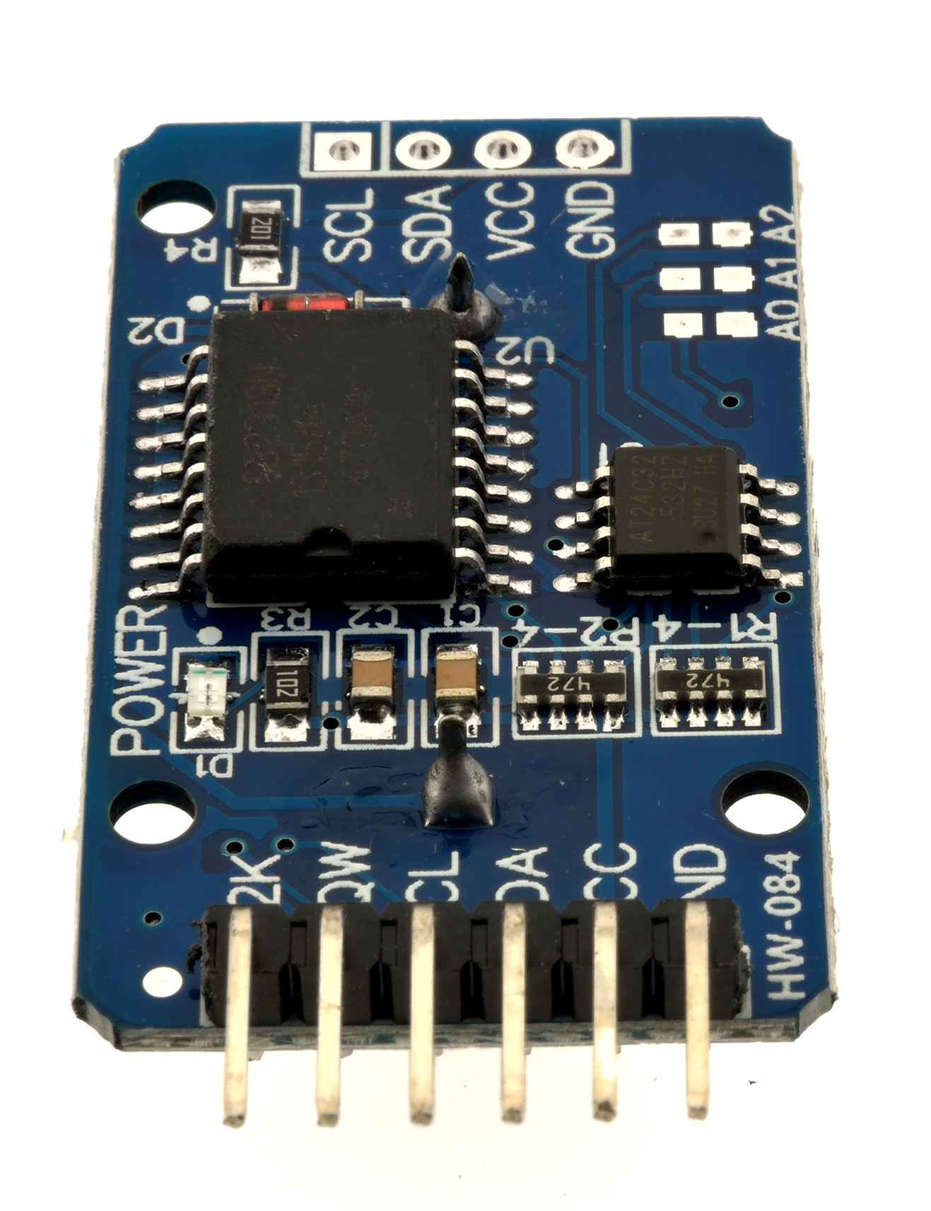 IMZ Moduł RTC DS3231 I2C – zegar czasu rzeczywistego, precyzyjny (bez baterii) — zdjęcie produktu