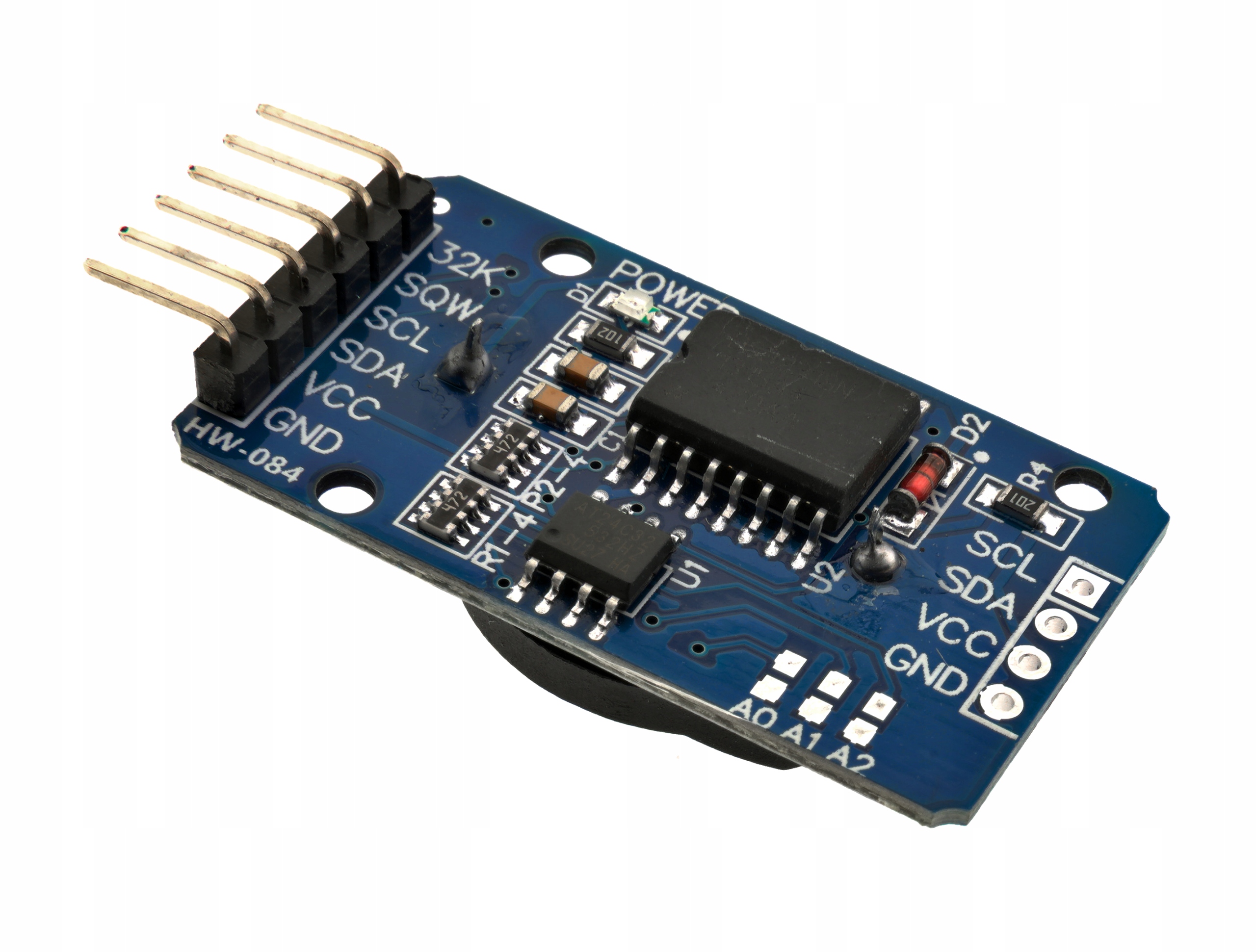 IMZ Moduł RTC DS3231 I2C – zegar czasu rzeczywistego, precyzyjny (bez baterii) — zdjęcie produktu