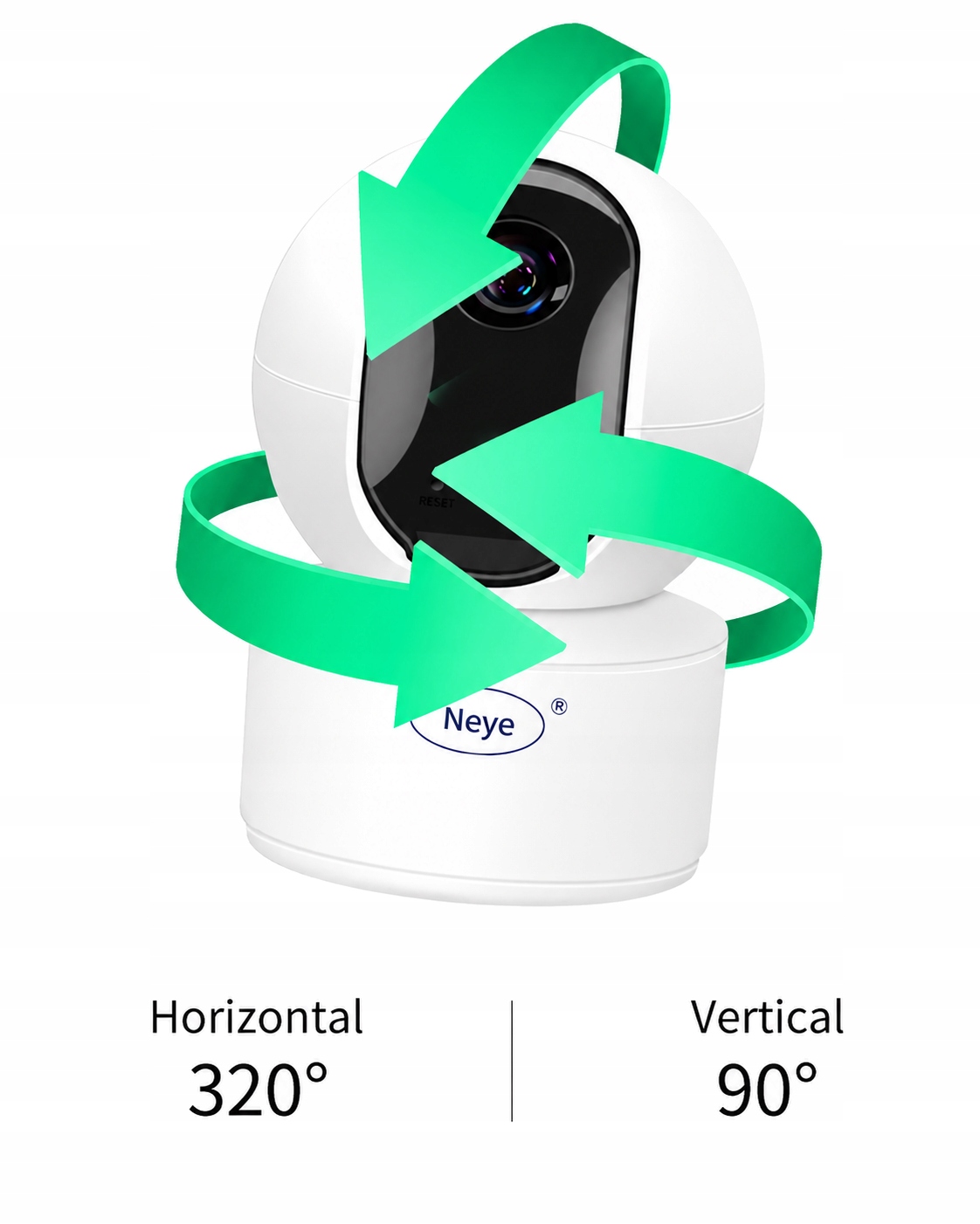 N_EYE Kamera IP wewnętrzna WiFi 4MP HC-S5C S5 — zdjęcie produktu