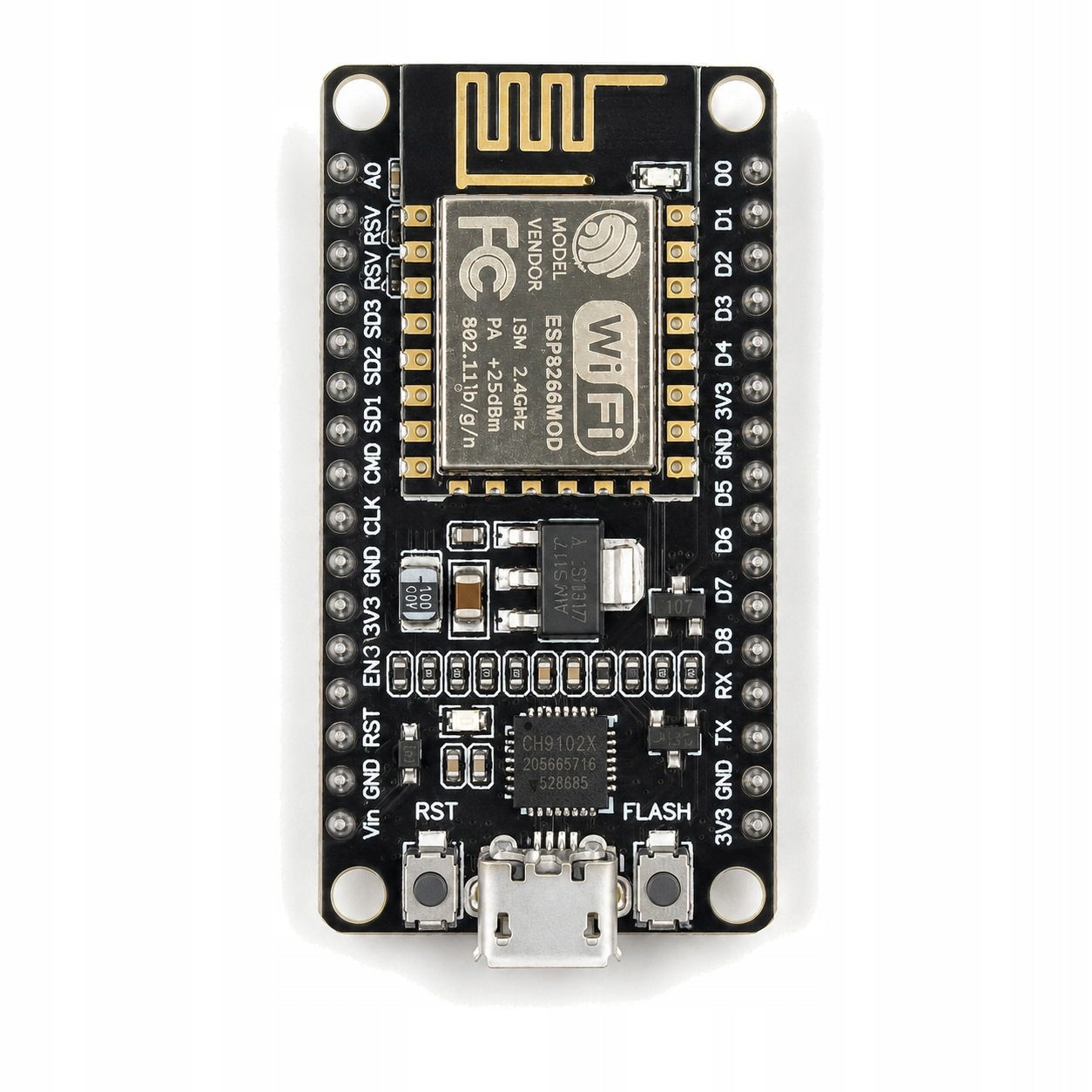 IMZ NodeMCU ESP8266 v2.1 WiFi [CH9102X, micro-USB]